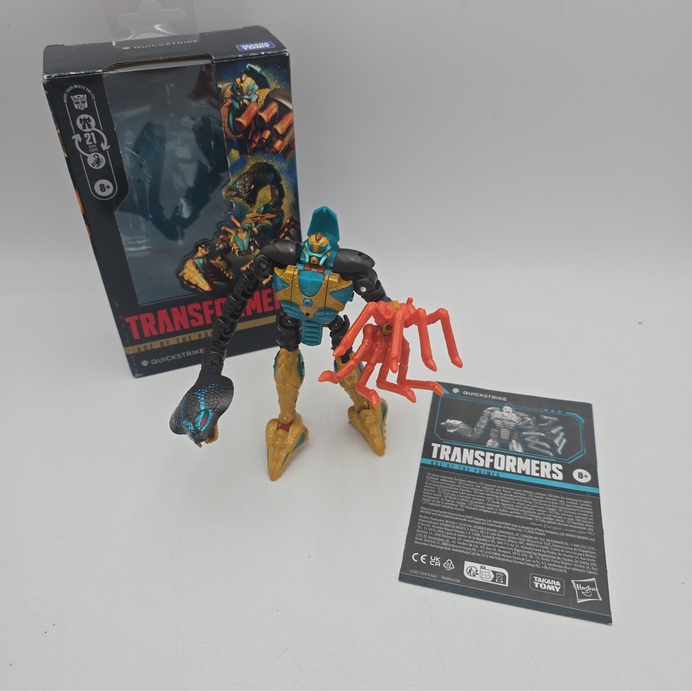 Transformers Age of the Primes Quickstrike Deluxe Class 5.5 Inch Action Figure